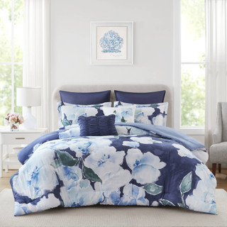 Thumbnail 13: Madison Park Shanti 7 Pc Comforter Set 