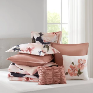 Thumbnail 13: Madison Park Shanti 7 Pc Comforter Set 