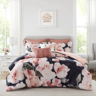 Thumbnail 15: Madison Park Shanti 7 Pc Comforter Set 