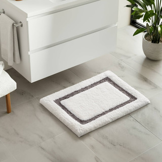 Thumbnail 13: Madison Park Roan Border Tufted Bath Rug 