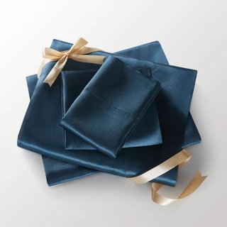 Thumbnail 6: Madison Park Essentials Satin Luxury Sheet Set 