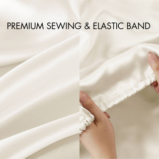 Thumbnail 3: Madison Park Essentials Satin Luxury Sheet Set 
