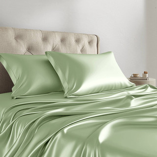 Thumbnail 12: Madison Park Essentials Satin Luxury Sheet Set 