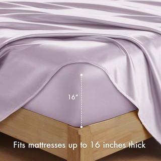 Thumbnail 18: Madison Park Essentials Satin Luxury Sheet Set 
