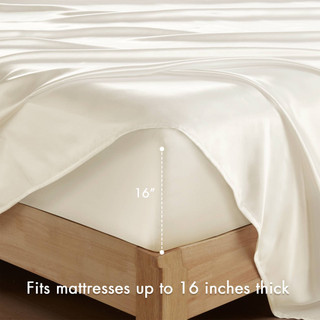 Thumbnail 5: Madison Park Essentials Satin Luxury Sheet Set 