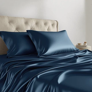 Thumbnail 17: Madison Park Essentials Satin Luxury Sheet Set 