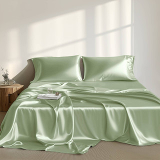 Thumbnail 5: Madison Park Essentials Satin Luxury Sheet Set 