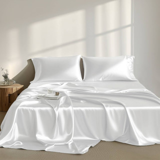Thumbnail 1: Madison Park Essentials Satin Luxury Sheet Set 