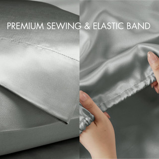 Thumbnail 7: Madison Park Essentials Satin Luxury Sheet Set 