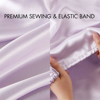 Thumbnail 24: Madison Park Essentials Satin Luxury Sheet Set 