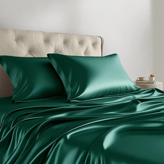 Thumbnail 23: Madison Park Essentials Satin Luxury Sheet Set 