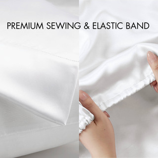 Thumbnail 9: Madison Park Essentials Satin Luxury Sheet Set 