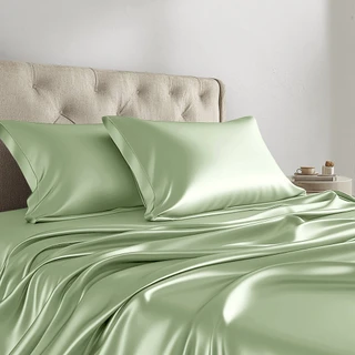 Thumbnail 25: Madison Park Essentials Satin Luxury Sheet Set 