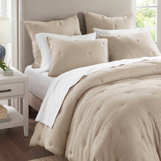 Thumbnail 2: Harbor House Breeze Cotton Gauze Embroidered Euro Sham  