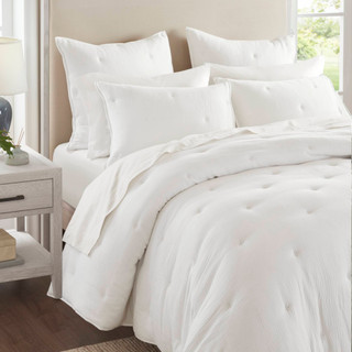 Thumbnail 5: Harbor House Breeze Cotton Gauze Embroidered Euro Sham  