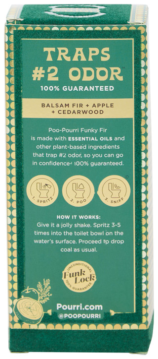 Thumbnail 2: POO-POURRI Funky Fir Before-You-Go Toilet Spray 