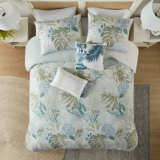 Thumbnail 7: Harbor House Kiawah Island 5 Pc Cotton Duvet Cover Set 