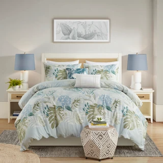 Thumbnail 10: Harbor House Kiawah Island 5 Pc Cotton Duvet Cover Set 