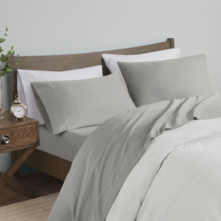 Thumbnail 1: Madison Park  600 Thread Count Pima Cotton Sheet Set 