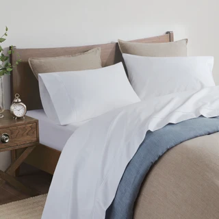 Thumbnail 2: Madison Park  600 Thread Count Pima Cotton Sheet Set 