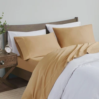 Thumbnail 3: Madison Park  600 Thread Count Pima Cotton Sheet Set 