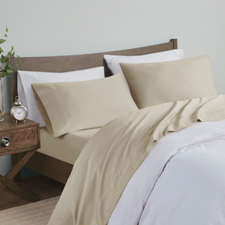 Thumbnail 2: Madison Park  600 Thread Count Pima Cotton Sheet Set 