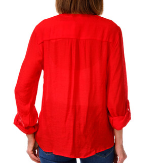 Thumbnail 2: Zac & Rachel Women's Tie Hem Button Front Top 
