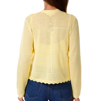 Thumbnail 3: Kathy Ireland Women's Long Sleeve Pointelle Shrug 