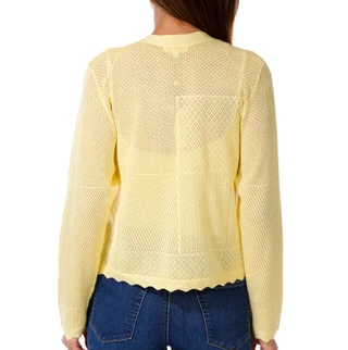 Thumbnail 2: Kathy Ireland Women's Long Sleeve Pointelle Shrug 