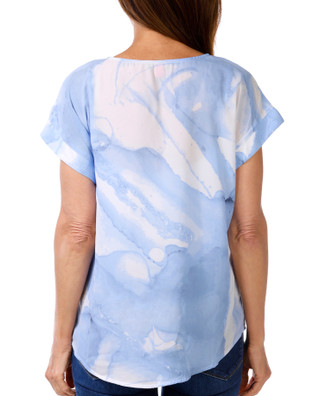 Thumbnail 2: Vince Camuto Women's Short Sleeve V Neck Top 