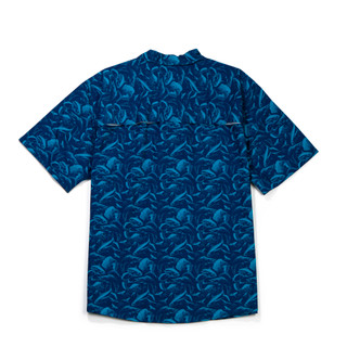 Thumbnail 3: Guy Harvey Men's Short Sleeve Button Down Shirt 