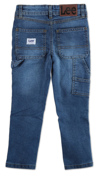 Thumbnail 2: Lee Little Boys Carpenter Stretch Jeans 