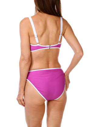 Thumbnail 3: Tahari Women's 3 Pc Outline Bikini Swimsuit w/Coverup Skirt 