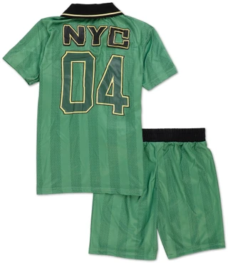 Thumbnail 3: TMNT Little Boys 2 Pc Shorts Set  