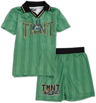 Thumbnail 2: TMNT Little Boys 2 Pc Shorts Set  