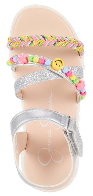 Thumbnail 4: Jessica Simpson Girls Josie Fran Charm Sandals 