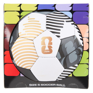 Thumbnail 1: FIFA World Cup Metallic Tournament Soccer Ball Size 5 