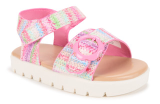Thumbnail 1: Jessica Simpson Toddler Girls Tia Kai Flower Buckle Sandals 
