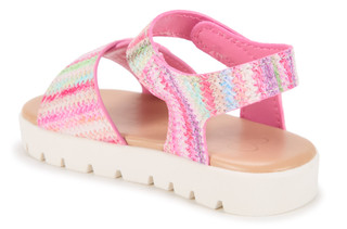 Thumbnail 3: Jessica Simpson Toddler Girls Tia Kai Flower Buckle Sandals 