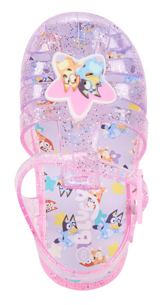 Thumbnail 3: BLUEY Toddler Girls Bluey Jelly Sandals 