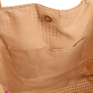 Thumbnail 4: Catherine Malandrino Women's 2 Pc Paper Straw Sun Hat & Tote Set 