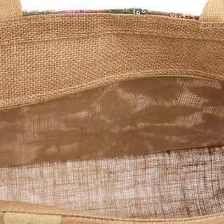 Thumbnail 4: Catherine Malandrino Straw Crochet Tote Bag 