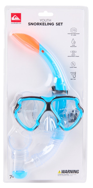 Thumbnail 2: Quiksilver Youth Snorkeling Set 