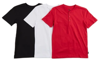 Thumbnail 1: Lee Boys 3 Pk Solid Tees  