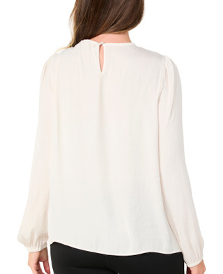 Thumbnail 2: Philosophy Women's Embroidered Crochet Trim Top 