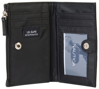 Thumbnail 3: Nautica Top Zip Bi Fold Wallet 