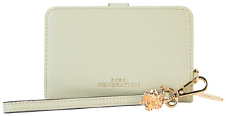 Thumbnail 1: BCBGeneration Zip Around 3D Flower Wristlet Wallet  