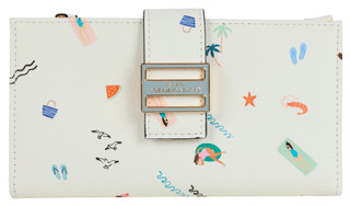 Thumbnail 1: BCBGeneration Enamel Logo Plaque Bi-Fold Wallet 