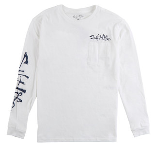 Thumbnail 1: Salt Life Men's Long Sleeve Fish Graphic Tee 