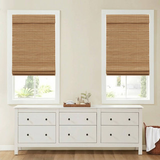 Thumbnail 9: Madison Park Eastfield Bamboo Light Filtering Roman Shade 